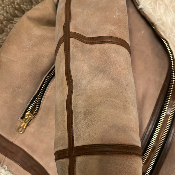 Rag & Bone shearling fur aviator jacket small - Picture 13 of 16